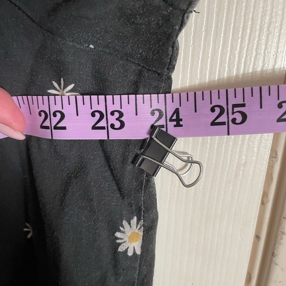 Nooworks x Band.do Daisy on Black XXL 2X Plus Size Button Down Top - Picture 5 of 5